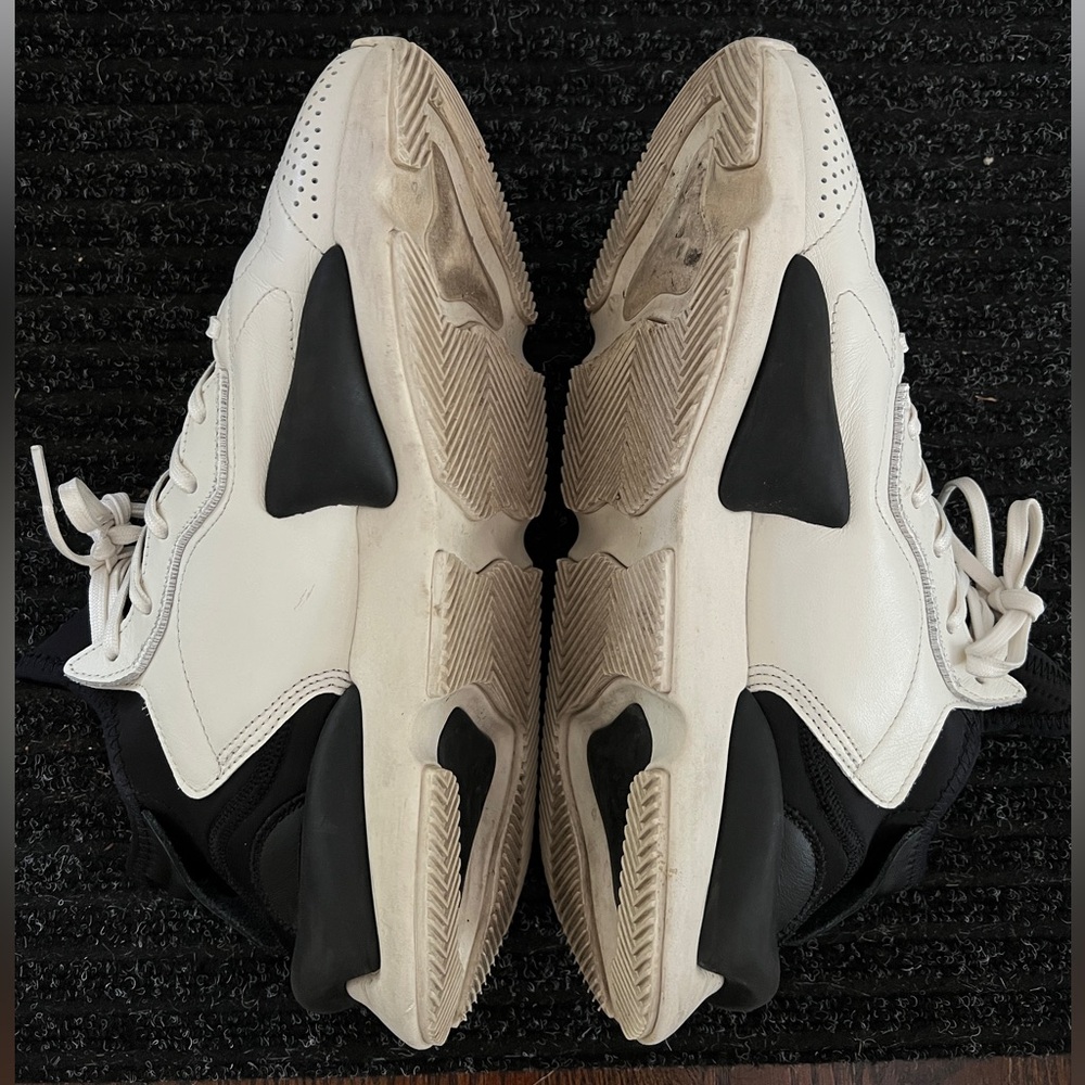 Y3 Kaiwa Adidas sneakers off white black Men's 10 original Box and tags lace - Picture 9 of 14